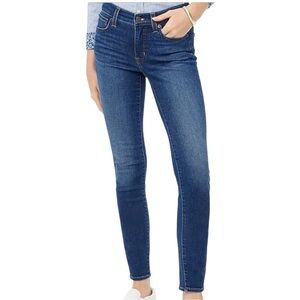J. Crew Toothpick Blue Indigo Denim Jeans Size 32